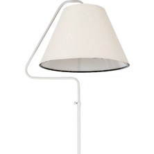 Normadia Elips Beyaz Krem Lambader Güven Avize Holo Şapka 75CM Aydınlatma