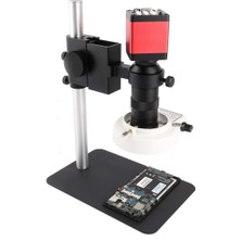 Plentiful Ultranet X13 Hd Endüstriyel Mikroskop Kamera – 13MP, 60FPS, Güçlü 56 LED Halka Işık