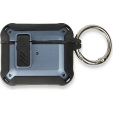 Marsilyan Airpods Pro 2 (2.nesil) Truva Kılıf - Mavi