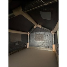 Nurcamp 6-8 Kişilik Tenteli Fresh&black Şişme Çadır (Baca Çıkışlı) 250X290X190CM