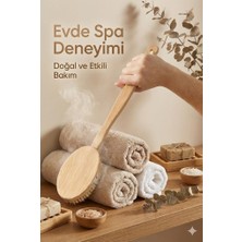 Lowell Home  Saplı Doğal Vücut Fırçası – Sırt Için Uzun Saplı RSYT-LWL34