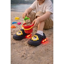 Slipcat Işıklı Minik Maymun Çocuk Sandalet Terlik