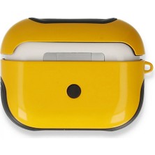 Marsilyan Airpods Pro (1.nesil) 3in1 Kılıf - Sarı