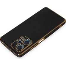Marsilyan Xiaomi Redmi Note 12 Pro Plus Kılıf Volet Silikon - Siyah