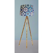 Normadia Şık Ahşap 3 Ayak Lambader ile Oturma Odasına Zarif Dokunuş