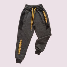  paris yanı garnili mevsimlik çocuk eşofman tek alt füme cepli