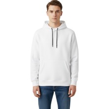 Yyz Store Beyaz Kapüşonlu Sweatshirt