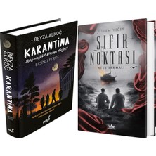 İndigo Kitap Sıfır Noktası 3 Ateş Sarmalı Ciltli ve Karantina 5 Ciltli Beyza Alkoç 2li Set
