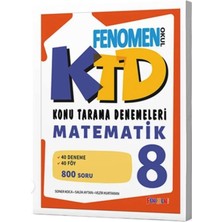 Fenomen Yayıncılık Fenomen 8 Ktd Matematik