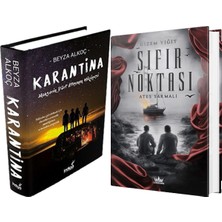 İndigo Kitap Sıfır Noktası 3 Ateş Sarmalı Ciltli ve Karantina 1 Ciltli Beyza Alkoç 2li Set