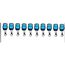 Lucciola Wicom UK-44 Akıllı Kodlanabilir Otopark Bariyer Garaj Kepenk Kumandası 433MHZ (10ADET)