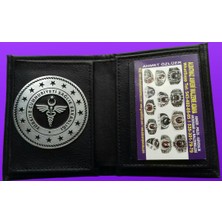 Aldatmaz Yenı Tasarım -Saglık Bakanlığı Rozetli Cüzdanı-Al-Kurum Adresıne Gonderılır.