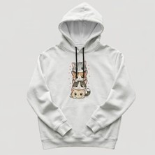 Dijital Baskılı Kapüşonlu Sweatshirt | Unisex Hoodie | YYZ Store
