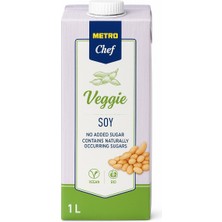 Metro Chef  Veggie Soya Sütü 1l