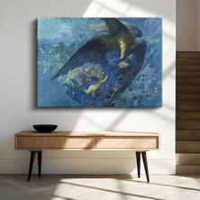 Limitless Design Edward Burne-Jones Gece Meleği Sanat Figürü Kanvas Tablo Sanat Tablosu Klasik Ressam Tablosu