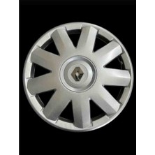 Yk Renault Alize / Symbol / Kangoo / Clio Uyumlu 14 Inç Jant Kapağı 4'lü Takım Amblem Hediyeli