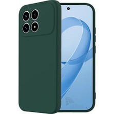 HANPORIUM Poco F8 Pro Uyumlu Silikon Kılıf - Pastel Renk Tonu Kamera Korumalı Esnek Kapak - Yeşil