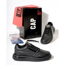 Madam Gold Ortopedik Taban Hakiki Deri Erkek Ayakkabı 4 cm Boy Uzatan Ayakkabı Kaymaz Taban Unisex Ayakkabı