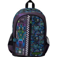 Smiggle Accelerate Klasik Sırt Çantası – Siyah Okul & Günlük Sırt Çantası