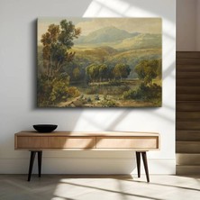 Limitless Design William Turner Kırsal Doğa Manzarası Kanvas Tablo Sanat Tablosu Klasik Ressam Tablosu