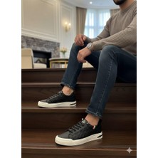 Fort 2026 Noka Vale Baskı Detaylı Lastik Bağcıklı Erkek Ayakkabı