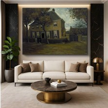 Limitless Design Vincent Van Gogh Nuenen Papaz Evi Dini Mimari Kanvas Tablo Sanat Tablosu Klasik Ressam Tablosu