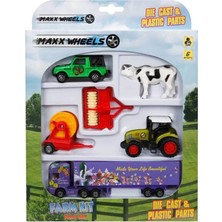 Belle Fusion Bfs   Maxx Wheels Araçlı Çiftlik Seti