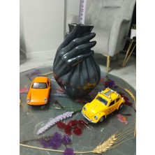 El Şekilli Vazo 17CM Çok Renkli