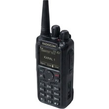 Radiocom DT4000 Dmr/analog Profesyonel El Telsizi - Hibrit Teknoloji, Kriptolu Ses & Yüksek Menzil