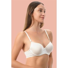 Red Womans Beyaz Dolgusuz Mikro Tek Sütyen