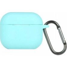 Marsilyan Airpods 3 (3.nesil) Hang Kılıf - Turkuaz