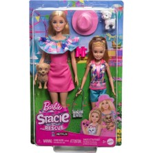 Belle Fusion Bfs   HRM09 Barbie ve Stacie Kız Kardeşler Ikili Set - Barbie & Stacie To The Rescue