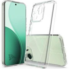 HANPORIUM Oppo Reno 15 Fs Uyumlu Silikon Kılıf - Darbe Emici Kamera Korumalı Esnek Kapak - Şeffaf