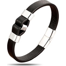 Fm Çelik Deri Bileklik 31834B4D1