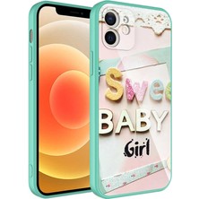 Subutu iPhone 12 Uyumlu Kamera Korumalı Desenli Sert Silikon Sbt Epoksi Kapak-No5