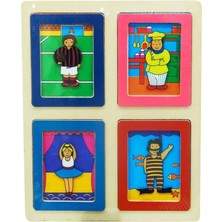 Belle Fusion Bfs   Ahşap Resimli Zeka Oyunu