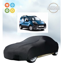 AUTOES Peugeot Bipper 2015 Model Branda Araba Brandası Oto Branda Siyah