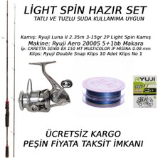 Ryuji Hazır Olta Light Spin Seti 1