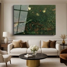 Limitless Design Otto Marseus Van Schrieck Orman Tabanı Doğa Resmi Cam Tablo Dijital Baskı Duvar Tablosu Dekor Tablo