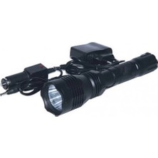 Belle Fusion Alüminyum Şarjlı Zoom'lu El Feneri F6055