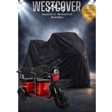 WestCover Siyah Apec Apm5  Uyumlu Motor Çadırı,motosiklet Brandası