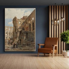 Limitless Design Richard Parkes Bonington Hotel De Ville Tarihi Yapı Kanvas Tablo Klasik Ressam Tablosu