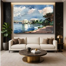Limitless Design Winslow Homer Salt Kettle Bermuda Tropik Ada Resmi Kanvas Tablo Klasik Ressam Tablosu