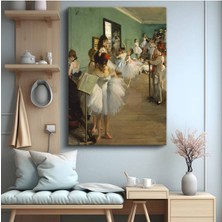 Limitless Design Edgar Degas Dans Dersi Bale Sanatı Kanvas Tablo Sanat Tablosu Klasik Ressam Tablosu