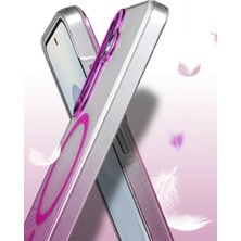 Marsilyan Samsung Galaxy S23 Fe Glossy Magsafe Kapak - Mavi