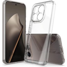 HANPORIUM Xiaomi 17 Uyumlu Silikon Kılıf - Darbe Emici Kamera Korumalı Esnek Kapak - Şeffaf