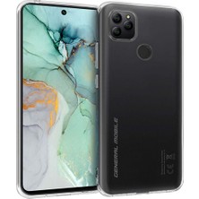 HANPORIUM General Mobile GM22S Uyumlu Silikon Kılıf - Darbe Emici Kamera Korumalı Esnek Kapak - Şeffaf