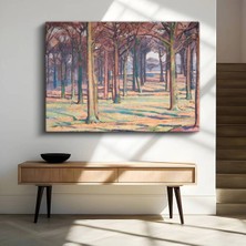 Limitless Design Paul Cézanne Sonbahar Orman Renkleri Kanvas Tablo Sanat Tablosu Klasik Ressam Tablosu