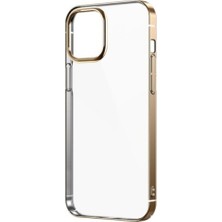 Subutu iPhone 12 Pro Max Kılıf Sbt Sun Kapak-Gold