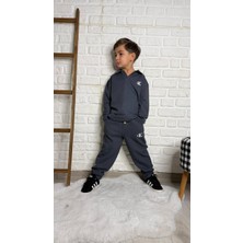 Butik Erkek Çocuk %100 Pamuklu Waffle Kumaş Alt - Üst 2'li Takım